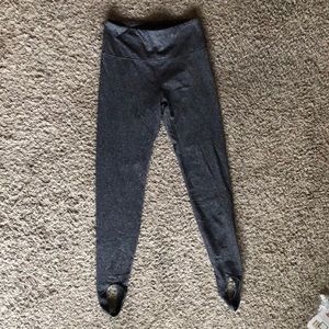 Gray Old Navy Active High Rise Leggings